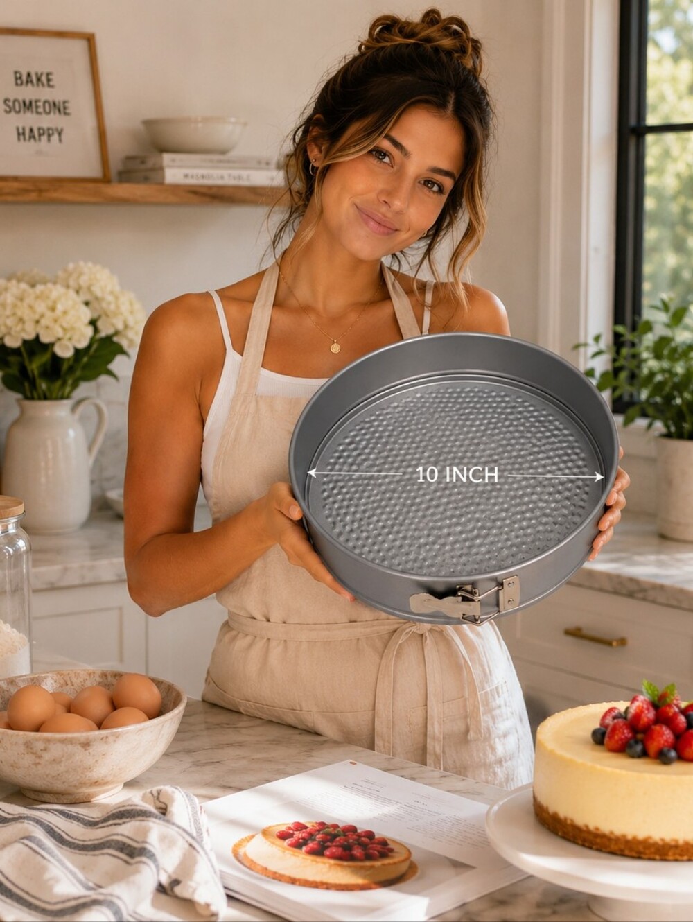 10" Springform Cheesecake Pan | Nonstick Baking Pan | Unused